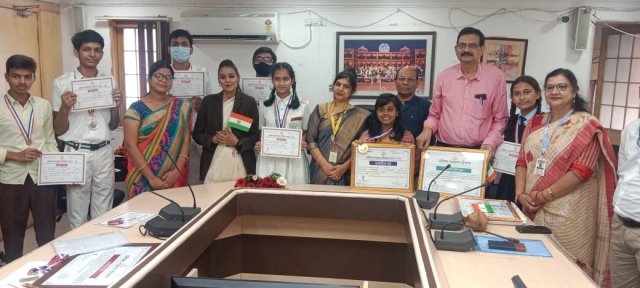 PSY Meritorious honor in DPI Bhopal MP